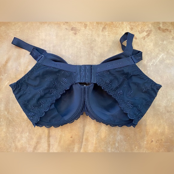 NWT Jeanette Bras Exactement Chic Spacer Black Bra SZ 40F - Picture 2 of 4